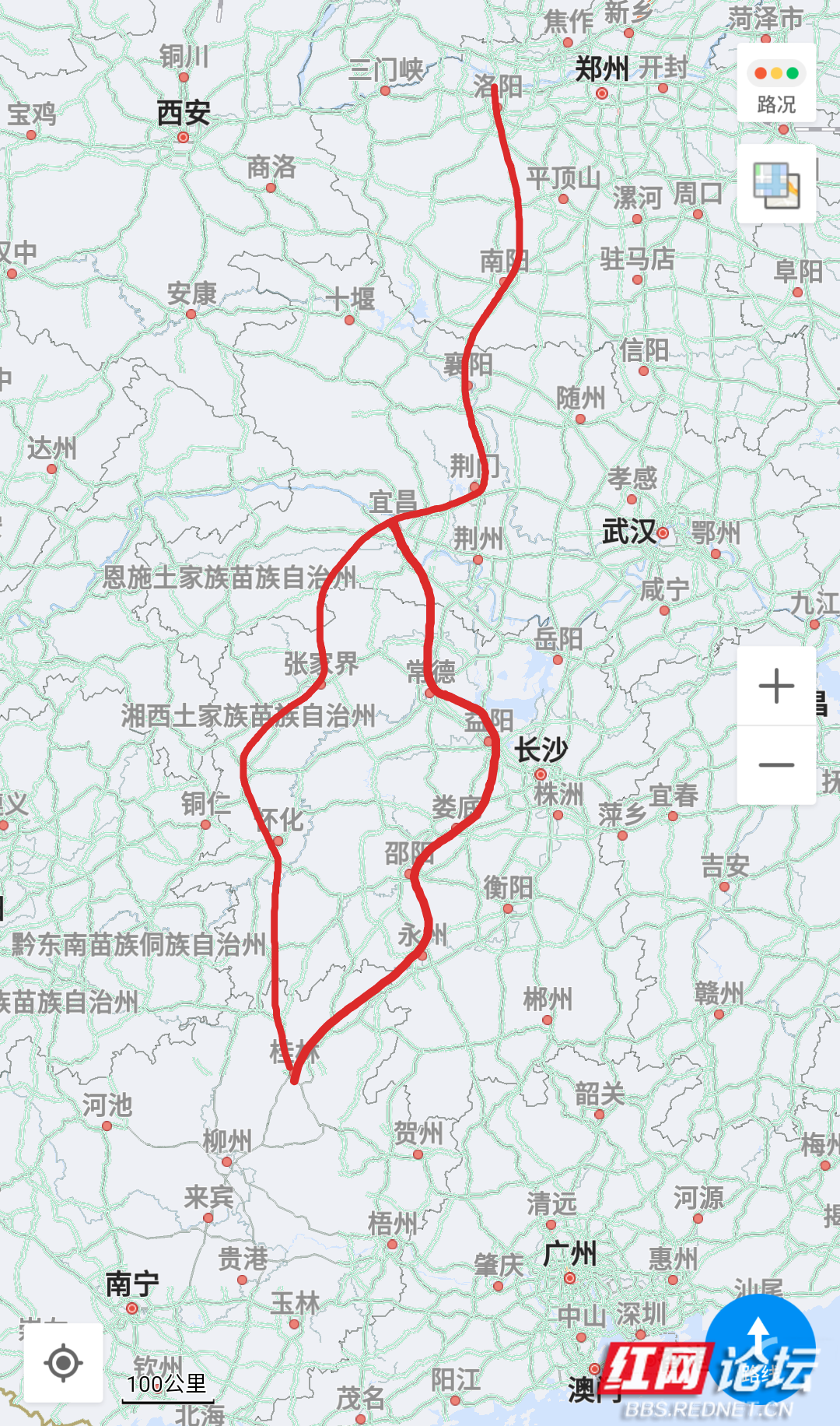 鹤大高速路线图图片