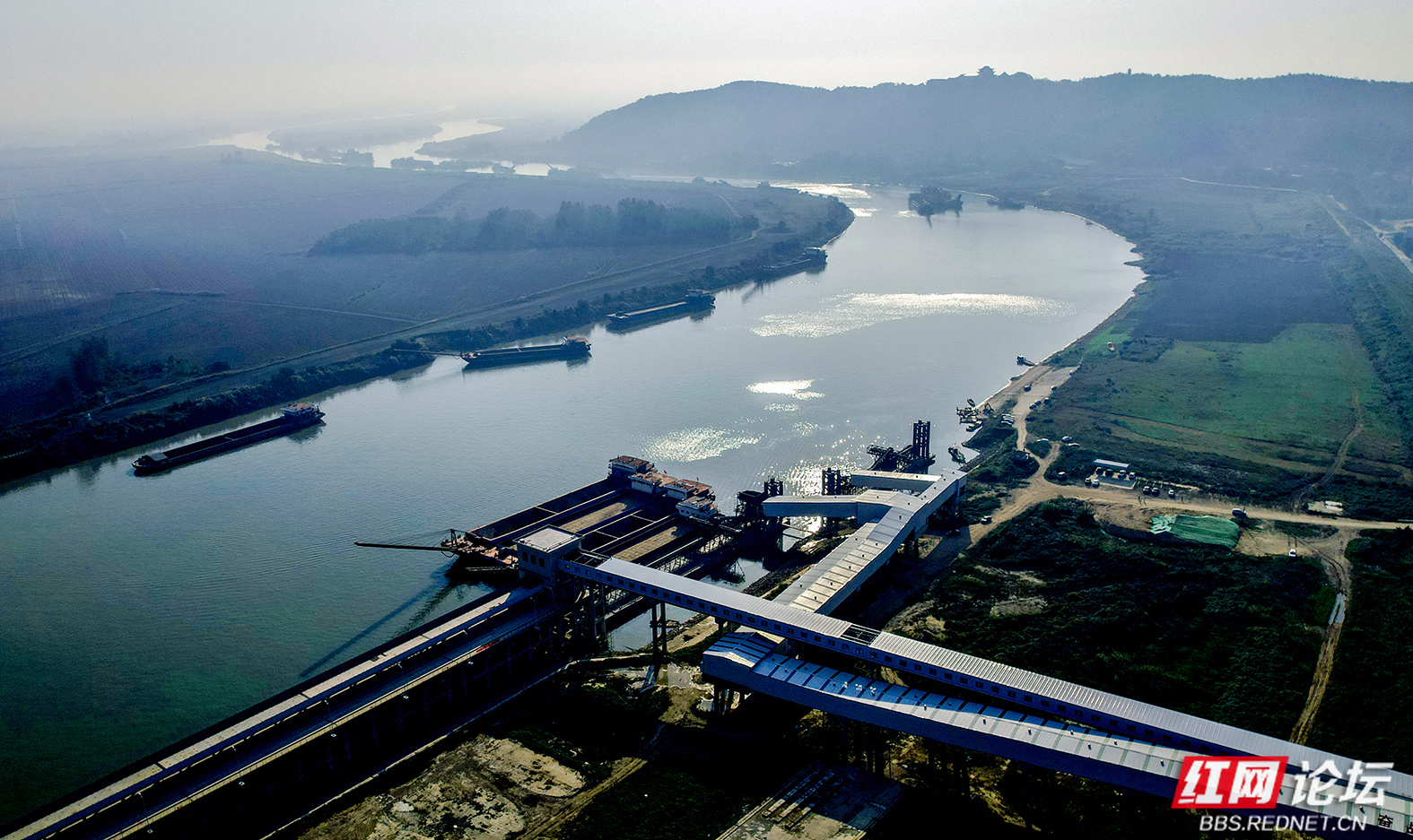 澧水河上津市港